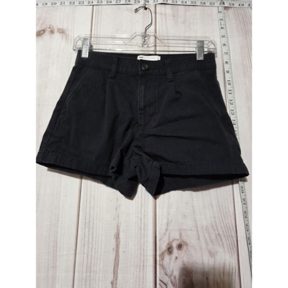 ASOS Design Shorts Mens Waist 28 Black Casual Chino Summer Classic 100% Cotton‎